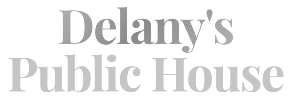 Delany's Grayscale logo